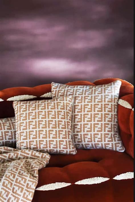 fendi blanket|fendi cushions.